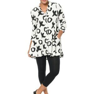 Snapdragon & Twig x&o Button-Up tunic dress